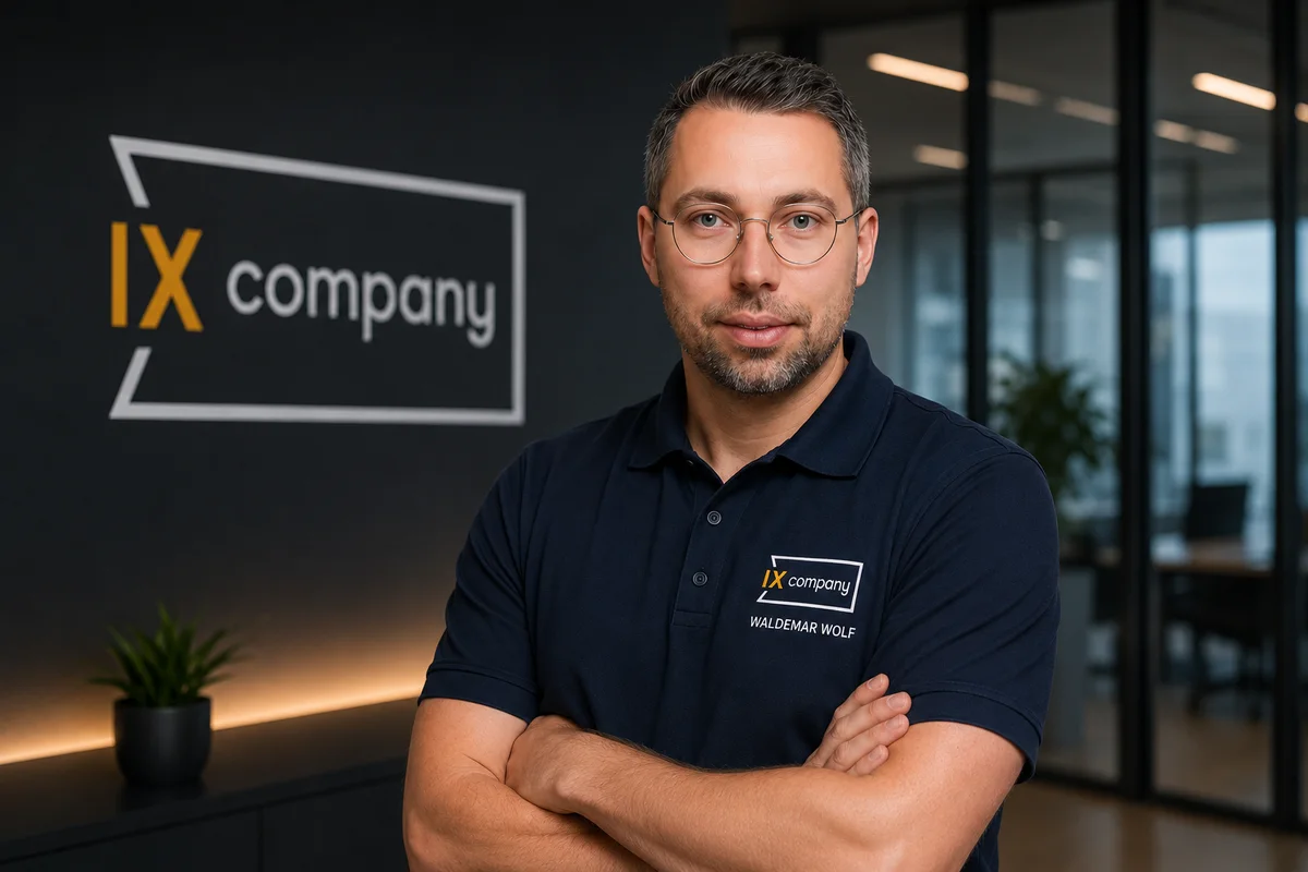 Waldemar Wolf, Geschäftsführer der IX Company GmbH